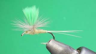 HIVIS SULFUR PARACHUTE  FLY TYING TUTORIAL [upl. by Janus]