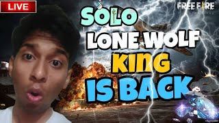 Free Fire Live 🔴 Lone Wolf King 🥴Yanva Gaming 😁 With Comeback Challenge 😂 ff freefire YanvaGaming [upl. by Bab]