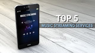 Top 5 Best Music Streaming Services [upl. by Marlow]