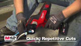 Milwaukee® M12™ 600 MCM Cable Cutter Kit [upl. by Anayeek]