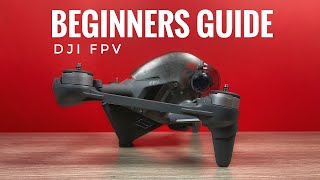 DJI FPV Drone Beginners Guide  Getting Ready For First Flight [upl. by Alocin]