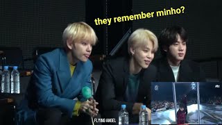 BTS Reaction to Stray Kids GDA 2019 [upl. by Kancler]