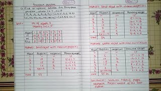 knapsack Problem Hindi  Greedy Method  DAA  Example 1 [upl. by Eustache552]