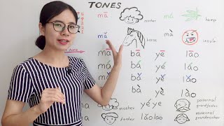 The Tones in Mandarin Chinese  Beginner Lesson 2  HSK 1 [upl. by Jaclyn]