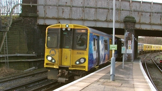 Half an Hour at 216  Birkenhead North Station 1022017  Class 507 508 terminus [upl. by Ilene]