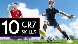 TOP 10 Cristiano Ronaldo Skills [upl. by Mello979]