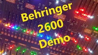 Behringer 2600 Demo [upl. by Gianni]