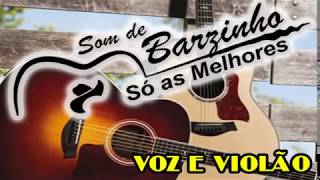 SOM DE BARZINHO  SÓ AS MELHORES  VOZ E VIOLÃO [upl. by Marston]