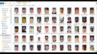 StratOMatic Tutorial Player Pictures [upl. by Aerdnat]