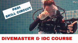 PADI Divemaster Skills Circuit and IDC Skills Circuit  Get the Best Scores [upl. by Battat]