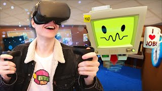 Job Simulator on the Oculus Quest VR GameplayCommentary [upl. by Ojadnama]