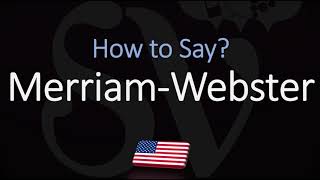 How to Pronounce Merriam Webster CORRECTLY [upl. by Drallim]