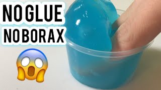 HOW TO MAKE SLIME WITHOUT GLUE WITHOUT BORAX NO GLUE  NO BORAX RECIPE EASY SLIME [upl. by Tiffi]