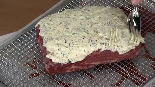 Rastelli 445lb Black Angus Boneless Prime Rib on QVC [upl. by Asirehc]