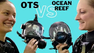 Everything You Need to Know About Full Face Mask Diving Pros and Cons  OTS vs Ocean Reef [upl. by Yelyah]