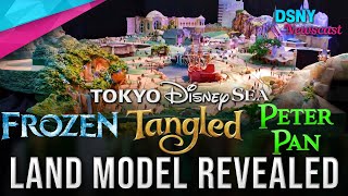 FROZEN TANGLED amp NEVERLAND Model Revealed for Tokyo Disney Sea  Disney News  April 16 2021 [upl. by Solraced]