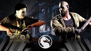 Mortal Kombat X  Leatherface Vs Jason Very Hard [upl. by Akinehs]