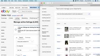 How To Reprint A Shipping Label On Ebay Without Paying Twice [upl. by Emolas]