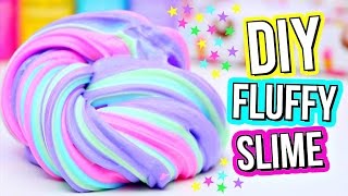 DIY FLUFFY SLIME How To Make The BEST Slime [upl. by Vidovik664]