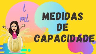 MEDIDAS DE CAPACIDADE LITROS MILILITROS [upl. by Edgard529]