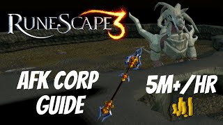 AFK Corporeal Beast Guide 5Mhr  RuneScape 3 [upl. by Publea]