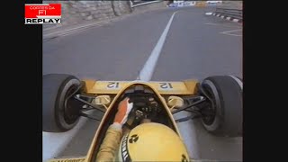 Ayrton Senna Onboard Lotus 99T in Practice Monaco 1987 Qualifying Rare Video  Monaco GP F1 1987 [upl. by Seyah692]