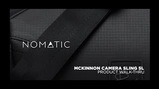 The McKinnon Camera Sling 5L  Product Walkthrough [upl. by Lekram551]