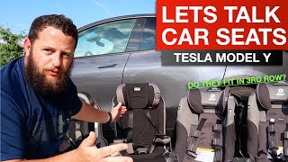 Tesla Model Y  Car Seats [upl. by Annavoj300]