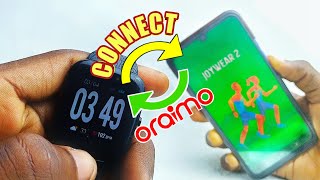 How To CONNECT Oraimo Smart Watch To Phone In 3 MINS [upl. by Lyall]