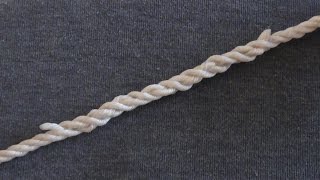 How To Splice Rope  How To Do A Long Splice [upl. by Katinka]