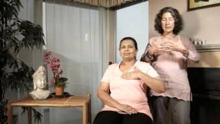 Manual Lymph Drainage MLD demonstrated on lymphedema patient [upl. by Fagaly]