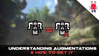 Understanding Augmentations amp How to Unlock it  Guide  Monster Hunter World [upl. by Kaliski386]