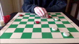 Double Jumps  the key to checkers tactics [upl. by Stevana]