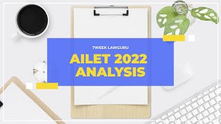 AILET 2022 Paper Analysis  Expected CutOffs [upl. by Rydder]