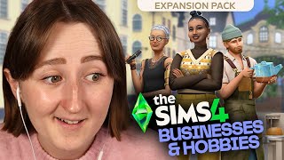 Honest Review of The Sims 4 Businesses amp Hobbies [upl. by Edlun]