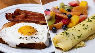 5 Healthy Breakfast Recipes To Keep You Fresh All Day • Tasty [upl. by Livia]