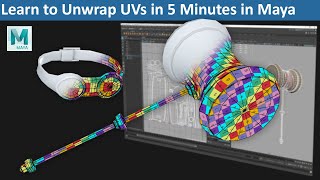 UV Map Anything in 5 Minutes with Maya [upl. by Lindy]