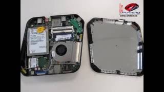 How To Disassemble and Acer Veriton N and Install Memory [upl. by Burdelle]