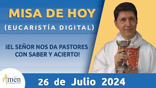 Misa de Hoy Viernes 26 de Julio 2024 l Padre Carlos Yepes  Eucaristía Digital [upl. by Aenneea]