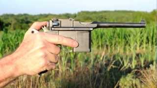 Shooting the Mauser C96 Broomhandle [upl. by Gnni]