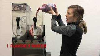 How To Operate a MargaritaSlushy Machine [upl. by Airdnassac]