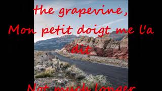 Marvin Gaye  I Heard It Through The Grapevine Lyrics [upl. by Ettenil]