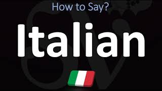 How to Pronounce Italian CORRECTLY Learn Italian Pronunciation [upl. by Adamok]