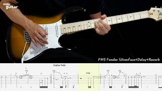 Eric Clapton  Wonderful Tonight instrumental Guitar Lesson With TAbSlow tempo [upl. by Punke193]