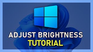 Windows 10  How To Adjust Screen Brightness [upl. by Nasus454]