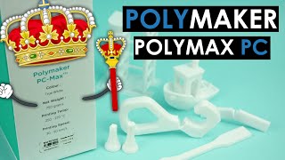 The King of 3D printing materials Polymaker PolyMax PC REVIEW [upl. by Beekman970]