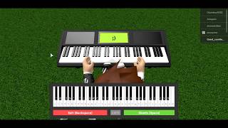 JoJos Bizarre Adventure Golden Wind Giornos Theme  Roblox Piano TutorialSheets in Description [upl. by Conger]