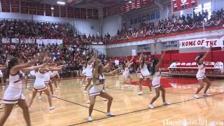 2013 Hinsdale Central Homecoming Pep Rally  Cheerleaders [upl. by Aileme54]