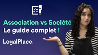 Association ou société  quel statut choisir [upl. by Daphene]