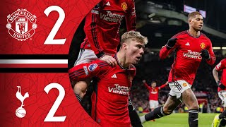 Man Utd 22 Tottenham  Highlights [upl. by Ahsiele572]